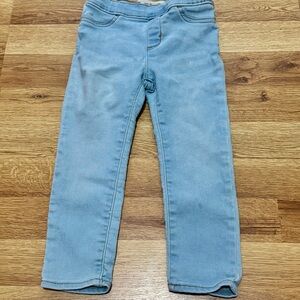Levi Light Blue Kids Pull-On Jeggings, Size 3T